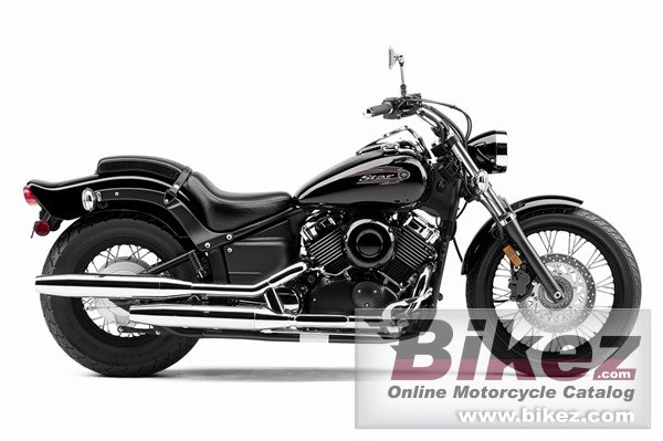 Big Yamaha v star custom picture and wallpaper from Bikez.com